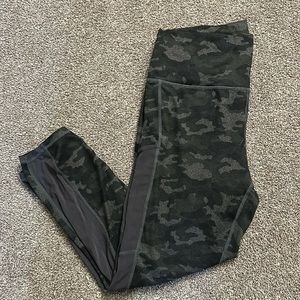 Charcoal Camo Powerhold Fabletics Leggings